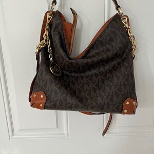 Slouchy studded Michael Kors Handbag